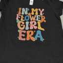 in My Flower Girl Era Retro Groovy Flower Girl Funny Cute T-Shirt Size S