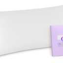 OLESILK Silk Body Pillowcase 20x54 Zippered: 100% Mulberry Silk for Hair and Skin, Breathable and Soft for Pregnant and Family, Ivory (1pc,Bdoy(20"x54"))