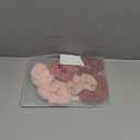 Scrunchies for Women Girls 6Pcs Large Velvet Scrunchies for Long Thick Hair Ultra Textured Soft Cotton Scrunchy Hair Ties Pink Hair Bands No Damage Ropes Ponytail Holders Bulk Cute Hair Accessories