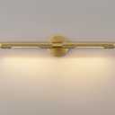 Wall Sconces,Hardwired Picture Light 24" Gold Picture Light for Wall with E12 Bulb Frame Pictures Art Deco Sconce Lights for Painting Photo Artwork Library Vanity Over