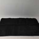 OLANLY Dog Door Mat for Muddy Paws 36x24, Absorbs Moisture and Dirt, Absorbent Non-Slip Washable Doormat, Quick Dry Chenille Mud Mat for Dogs, Entry Indoor Entryway Carpet for Inside Floor, Black (36" x 24")