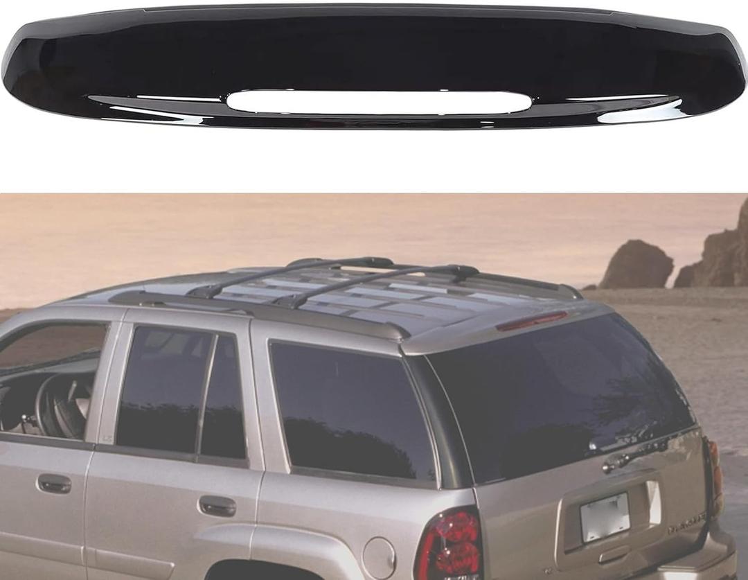 dreamdragon Rear Upper Tailgate Molding Compatible with 2002-2009 Chevy Trailblazer 19150496 GM1904106