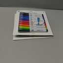 U Brands Fine Tip Dry Erase Markers with Eraser, Low Odor Whiteboard Markers Fine Tip, Assorted Bright Colors, Set of 10 2Pack