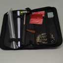 Artilife Ring Sizer Measuring Tool,Steel Ring Mandrel for Ring Making,Ring Sizer Mandrel,Ring Size Measuring Tool,Ring Straightening Tool Metal Ring Sizer Ring Shaper with Handbag (10 Accessories)