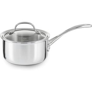 Calphalon Tri-Ply Stainless Steel 1-1/2-Quart Sauce Pan with Cover (1.5 QT)
