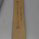 TEECK Shower Curtain Rod, 32-80 inch Adjustable Spring Tension Curtain Rod, Never Rust Anti-Slip Shower Curtain Rod for Bathroom, No Drilling, Never Collapse, Easy to Use, Silver