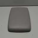 Center Console Armrest Cover Gray Compatible with Toyota Highlander 2008-2013 Replaces 58905-0E040-C0 PU Leather Arm Rest Box Lid Middle Console Cover