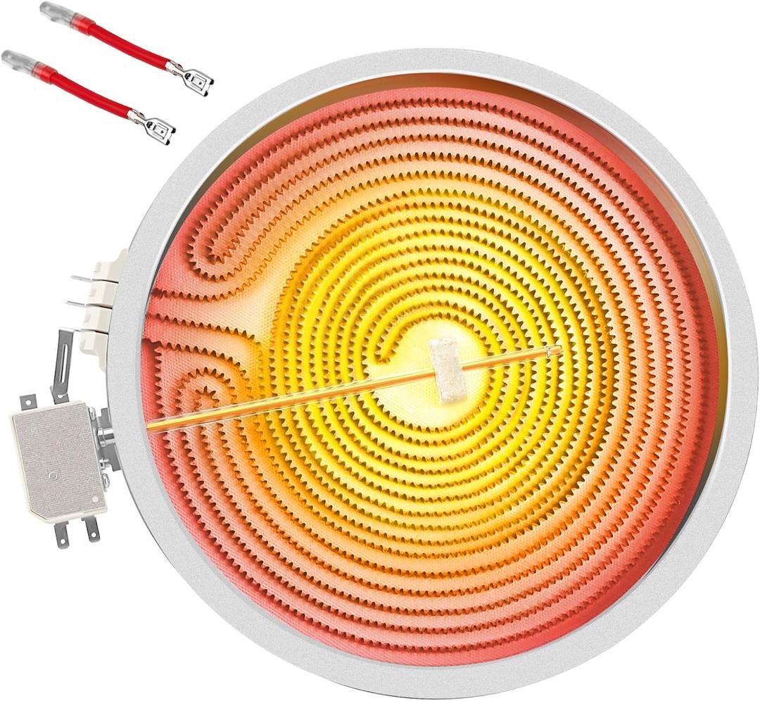 Puxyblue  Upgraded MEE62385201 DG47-00067A 10in Dual Radiant Surface Element - Fit For L.G Electric Range Sam.sung Stove - Replaces Mee62385201 AP5683233 PS11720672 PS7795472 EAP11720672