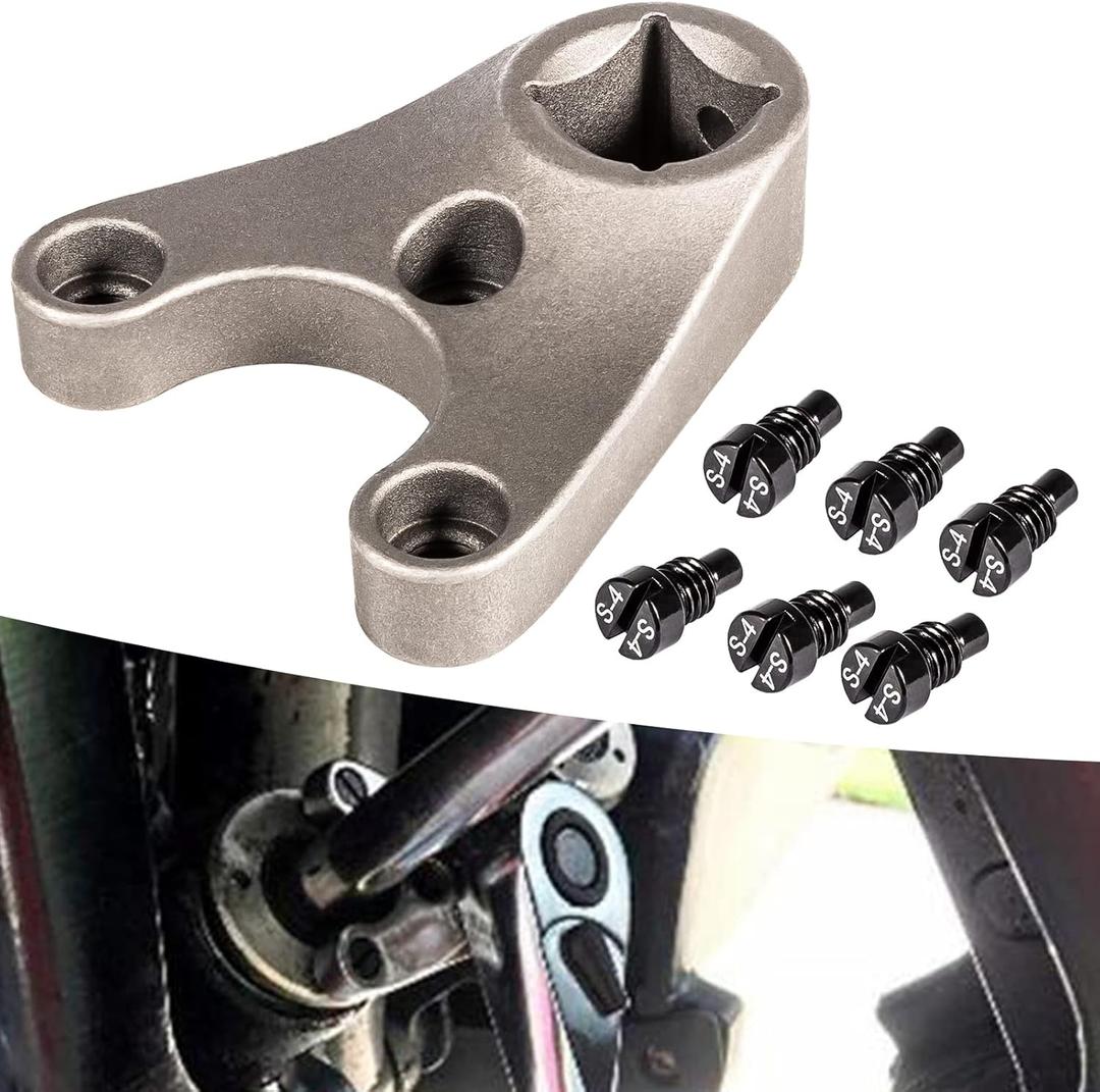 Outboard Trim/Tilt Pin Wrench MT0004-38mm x 4mm, Remove Hydraulic Cylinders Trim Tilt Caps, Fit For All Seastar Steering Cylinders, for Yamaha 4 Stroke V6