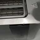 Mueller UltraToast Full Stainless Steel Toaster 4 Slice, Long Extra-Wide Slots for Bagels and Waffles, 6 Browning Levels, LED Display, Cancel/Defrost/Reheat Functions & Removable Tray, Kitchen Gadgets