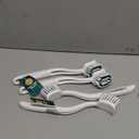 Scotch-Brite Pot + Pan Brush, Durable and Long Lasting Dish Brush with Handle for Scrubbing Stainless Steel, Outdoor Furniture, and Sinks without Scratching, Antimicrobial, and Rinses Clean