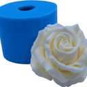 3D Rose Flower Silicone Mold Resin Epoxy Flower Molds Decorating Crafts Candle Wax Mold Mousse Cake Silicone Mould