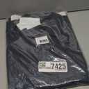 GUESS Men's Short Sleeve Peony Jacquard Polo (Large, Grey Shadow Blue)