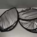 VION Roof Sunshade for Rivian R1T, Interior Black Precision Fit; Full Blackout Coverage; Two-Piece Design Provides a Secure Fit And Helps Prevent Sagging