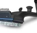 Grill Daddy Pro Made in USA - Ultimate Grill Brush for Outdoor BBQs & Grilling Accessories, Steam Cleaning Power, 22" Handle