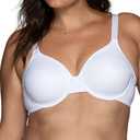 Vanity Fair Women's Full Figure Beauty Back Smoothing Bra, 4 Way Stretch Fabric, Lightly Lined Cups up to H