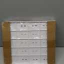 Lifewit Large Baby Bottle Drying Rack, 15 Hooks Vertical Rack Dryer with Removable Pacifiers Box, Drip Tray, Space Saving Countertop Holder Organizer for Weighted Straws, Pump Parts