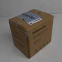 HOMBERKING 4 Pieces 63oz/8cup Large Glass Food Storage Containers with Lids, Meal Prep Containers, Airtight Bento Boxes with Leak Proof Locking (2 Containers + 2 Lids) - Microwave, Oven Safe (Black)