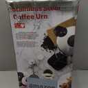 NESCO CU-50, Professional Coffee Urn, 50 Cups, Stainless Steel