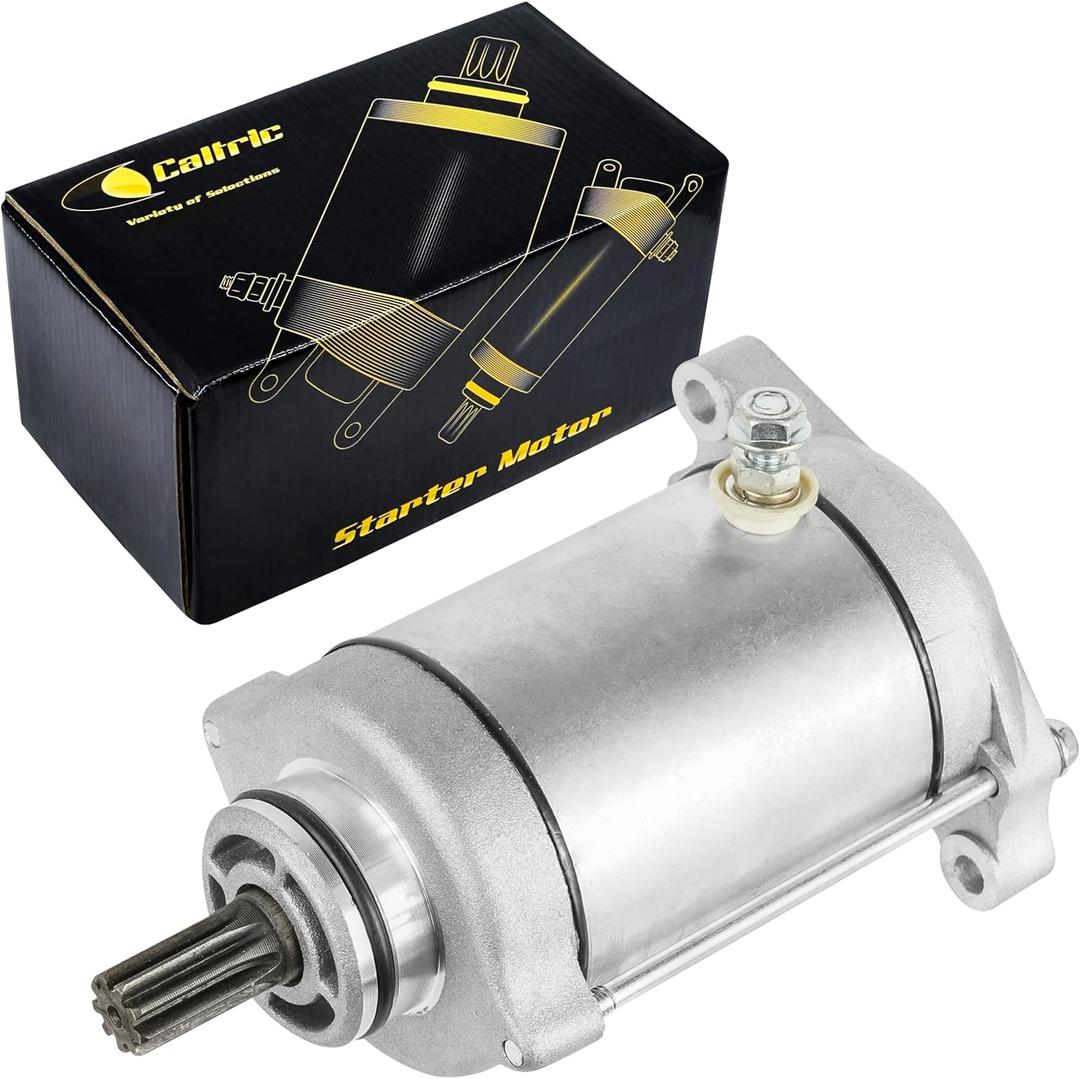 Caltric Starter Compatible With Arctic Cat 500 4X4 493Cc 2000 2001 2002 2003 2004 2005 2006 2007 2008 2009