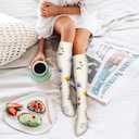 6 Pack Copper Compression Socks for Women and Men Circulation-Best Support for Medical,Running,Nursing,Athletic