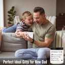 2 x New Dad Gifts First Time, Soon to be Dad Father Christmas Gifts, Lavender Scented Candles Gift