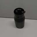 Vurkcy 1.5"-2.5" Inlet Adjustable Diesel Exhaust Tip, 4" Outlet 9" Overall Length Double Wall Stainless Steel Tail Pipe, Bolt-On, Black (fit for 1.5"/ 1.75"/ 2.0"/ 2.25"/ 2.5" OD Tailpipe)