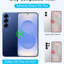for Samsung Galaxy S26+ Plus Case, [Compatible with MagSafe] [3 Stand Ways], Military Grade Drop Protection Invisible Stand Slim Case for Galaxy S26 Plus 5G, Black