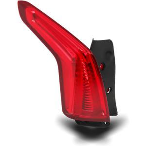 Labwork Driver Side Tail Light Replacement for XT5 2017-2019 Red Lens Rear Tail Light Brake Lamp Assembly LH Left Side GM2804125
