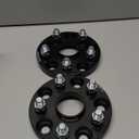 EVIL ENERGY 5x4.5 Wheel Spacers 15 mm Compatible with Honda Acura, 5x114.3 mm Hubcentric with Lip 5 Lugs 64.1 mm Hub Bore M12x1.5 Studs Wheel Spacer Black