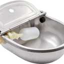 Automatic Livestock Waterer for Cattle, Dogs, Chicken, 304 Stainless Steel
Rust-Proof Auto Refill Float Valve, Wall Mount, Easy Install & Clean, for Horse Sheep Pig, Livestock Water Trough Bowl