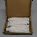 5 Pcs 3D Paper Flower Decoration for Party, Wedding Decoration, Background Wall, Nursery Room Decoration, Bridal Shower, Baby Shower (Pure White;set/5)