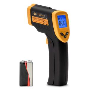 Etekcity Infrared Thermometer 749 (Not for Human) Temperature Gun Non-Contact Digital Lasergrip with LCD Backlit Display, -58 to 716 (-50 to 380), Black-Yellow Etekcity Infrared Thermometer 749 (Not for Human) Temperature Gun Non-Contact Digital Lasergrip with LCD Backlit Display, -58 to 716 (-50 to 380), Black-Yellow