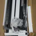 ODK 63 inch Bar Table, Bar Height Pub Table, Counter Height Bar Table, Rectangular High Top Kitchen & Dining Counter Tables with Sturdy Legs & Easy-to-Clean Top, Indoor use, Rustic Brown