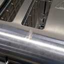 PYY Commercial 4-Slice Toaster for Restaurant - 1.57 Inch Wide Slots, Stainless Steel Body, 6-Level Browning Setting, Removable Crumb Tray, 1800W (225 Slices/Hour) - Ideal for Bread, Bagels, Breakfast (gray)