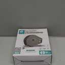 Retractable Clothesline - Portable Heavy Duty Indoor and Outdoor Washing Line - 45 Feet PVC Retracting Clothes Line with Wall Mount Hang The Wet Dry Clothing Laundry - Easy Installation (Grey)