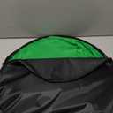 Portable Green Screen Chair, 57 in Greenscreen Backdrop with Stand Double Sided Foldable Green Background, Chroma Key, for Photography Streaming Gaming Photo Zoom Video Chats and Meeting