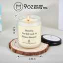 30th Birthday Gifts for for Women Men, 1995 30th Birthday Decorations for Her, Him, 30 Year Old Gift Ideas for Sister, Daughter, Friend, Brother, Coworker, Soy Wax Lavender Scented Candle