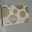 100 Pack Seamless Hair Ties for Women Girls Ponytail Holders for Thick Hair (Mid-Brown)