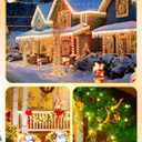 LED Christmas Net Lights, 300LED 32FT Waterproof String Lights with Timer Remote, Tree Trunk Wrap Christmas Net Lights for Indoor Outdoor Home Tree Palm Pillar Xmas Party Yard Decoration, Warm White