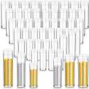 Yaomiao 60 Pcs Plastic Coin Tubes Assorted Sizes Nickel Dime Storage Tubes with Lid Quarter Storage Holders Half Dollar Containers Round Dollar Collection Supplies