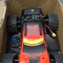 1/14 Brushless RC Cars, Monster Truck, RC Truck, 50+ MPH, 4WD, Waterproof, Red, Ages 8+