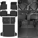 Floor Mats for Mazda CX-50 Hybrid 2025 2026 Floor Mats & Trunk Mat & Backrest Mats All Weather for Mazda CX-50 Hybrid Accessories Guard Anti-Slip Floor Liner
