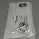 NICETOWN White Sheer Curtains 84 inches Long - Home Decoration Grommet Airy & Lightweight Elegant Window Treatments with Light Filtering for Bedroom/Living Room (2 Panels, W54 x L84)