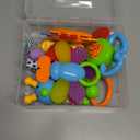 AIVIAI Baby Toys 0-6 Months Infant Toys 0-3 Months Infant Rattles Baby Rattle Teether Toy Set with Storage Box Musical rattles for Newborn Boy Girl Gifts Set with Baby's First Rattle Teether (11pcs)