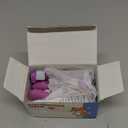 QUMY Dog Shoes for Large Dogs, Medium Dog Boots & Paw Protectors for Winter Snowy Day, Summer Hot Pavement, Water-Resistant in Rainy Weather, Outdoor Walking, Indoor Hardfloors Skid-Resistant Sole (Size 1: 1.8''x2.3''(W*L) (Pack of 4))