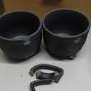 MIAMIO - 16-pc Dinnerware Set Black/Modern Ceramic Tableware/Dinnerware/Set for 4 Persons - Oasis Collection