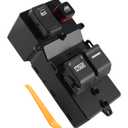 Master Power Window Switch Fit for Honda Accord 2003 2004 2005 2006 2007 Replace 35750SDNA11 35750SDNA12 35750SDNA13 1S10304 DWS439, Front Left Driver Side