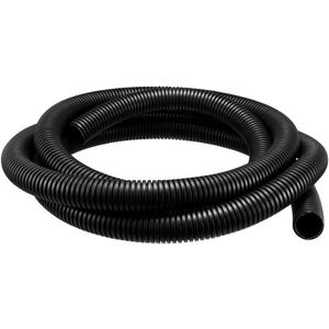 Corrugated Tubing Not-Split Flexible Bellows Tube Pipe Preservative for Electric Conduit Liquid Black PE Plastic