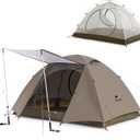 Naturehike Cloud River 2 Person  Backpacking Tent, Waterproof 2 Person Tents for Camping, Double Layer Camping Tent